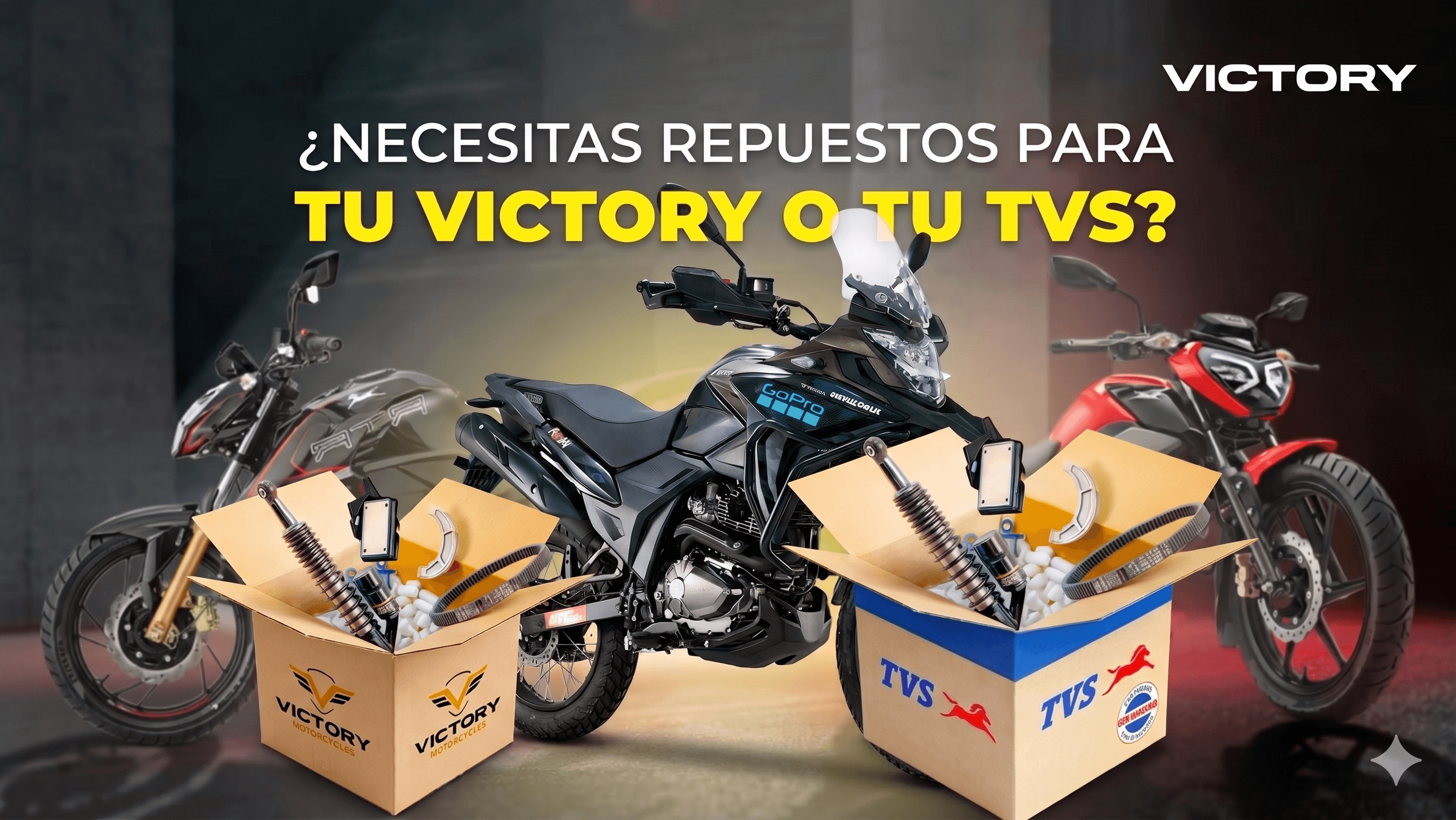 REPUESTOS ORIGINALES TVS Y VICTORY